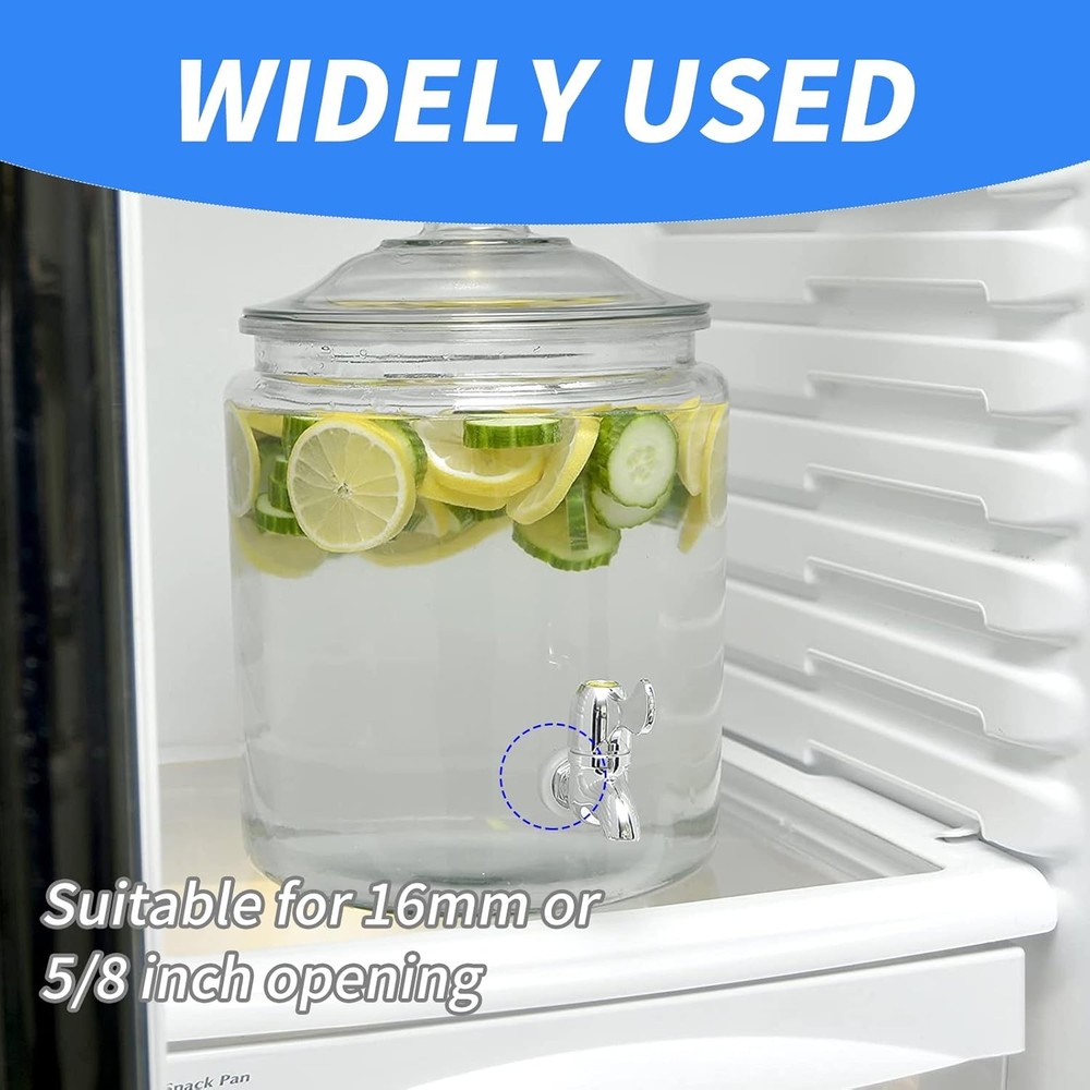 2Pack Spigot for Beverage Dispenser Updated More Durable Beverage Dispenser Repl