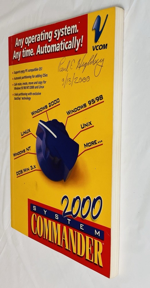 System Commander 2000 User Manual VCOM Partitioning Guide Windows Linux PB Vtg