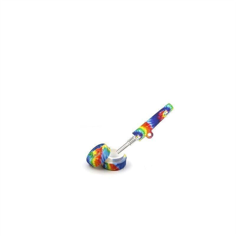 Random Colors Individual Pack Silicone Pipe Set Includes Assorted Accessories