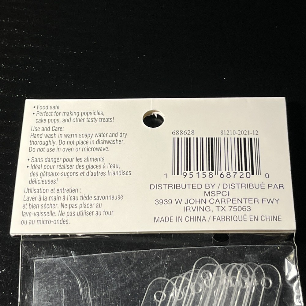 Reusable Popsicle Sticks by Celebrate It, 12 pc, 4.5”