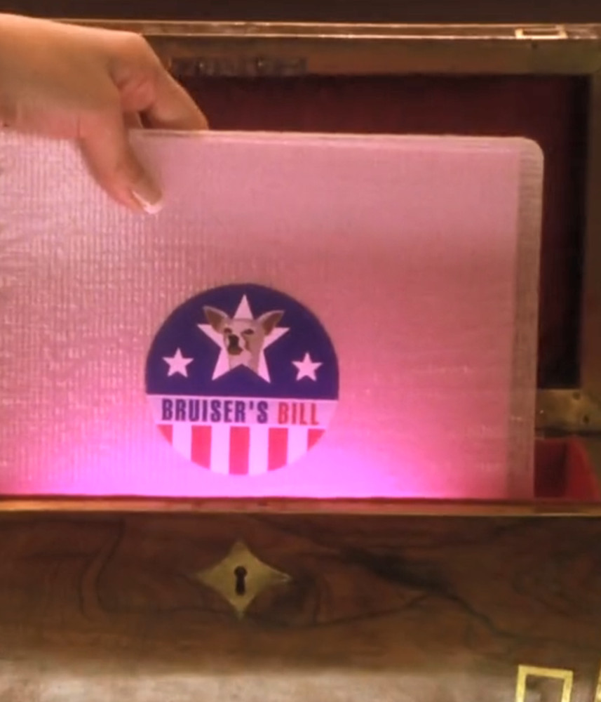 LEGALLY BLONDE 2: Reese Witherspoon Bruiser's Bill Folder w/Studio COA
