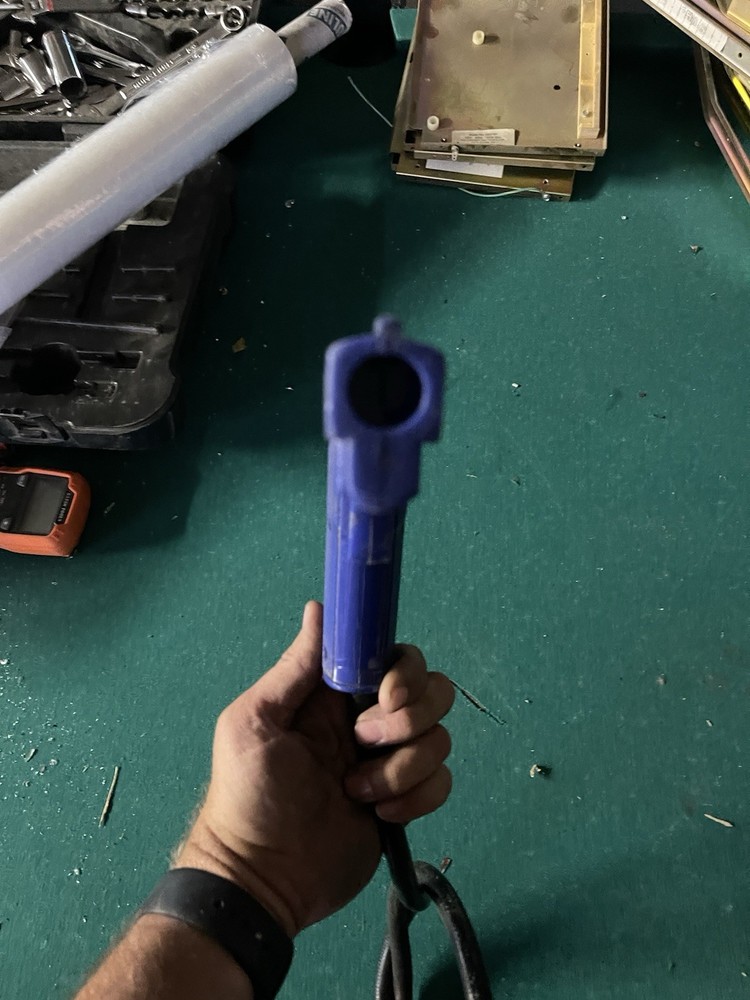 Suzo Happ Optical Arcade Game Light Gun Purple Untested