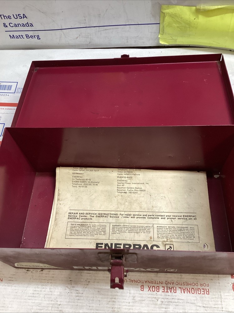 ENERPAC HYDRAULIC CABLE CUTTER HEAD CS-100 ED4U 3295