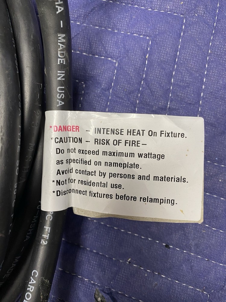 Two 20 amp / 125v Stage Pin Cables | 10ft