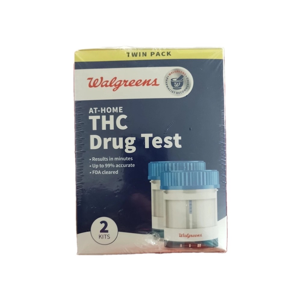 Twin Pack In Home THC Drug Test Cup Testing Kit -