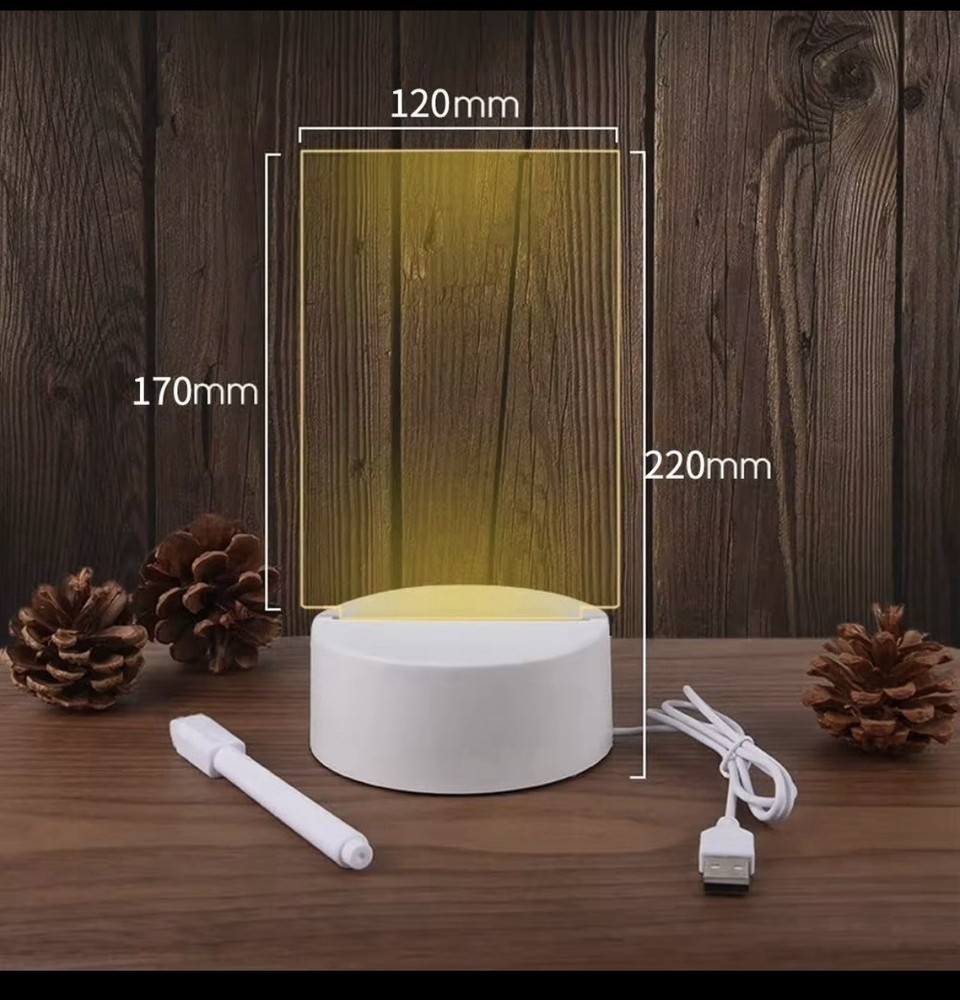 Valentine’s Day’s Gift LED Acrylic Message Lamp