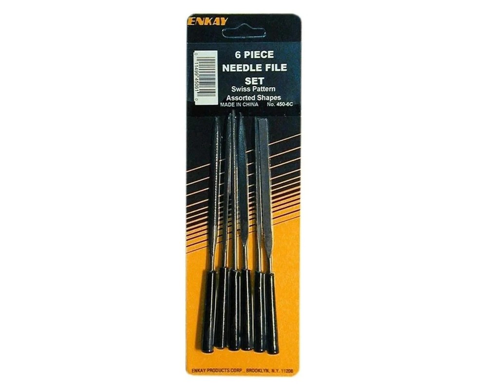 Enkay ENK450-6C 6pc Needle File Set