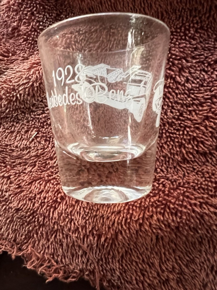 1928 Mercedes Benz Shot Glasse