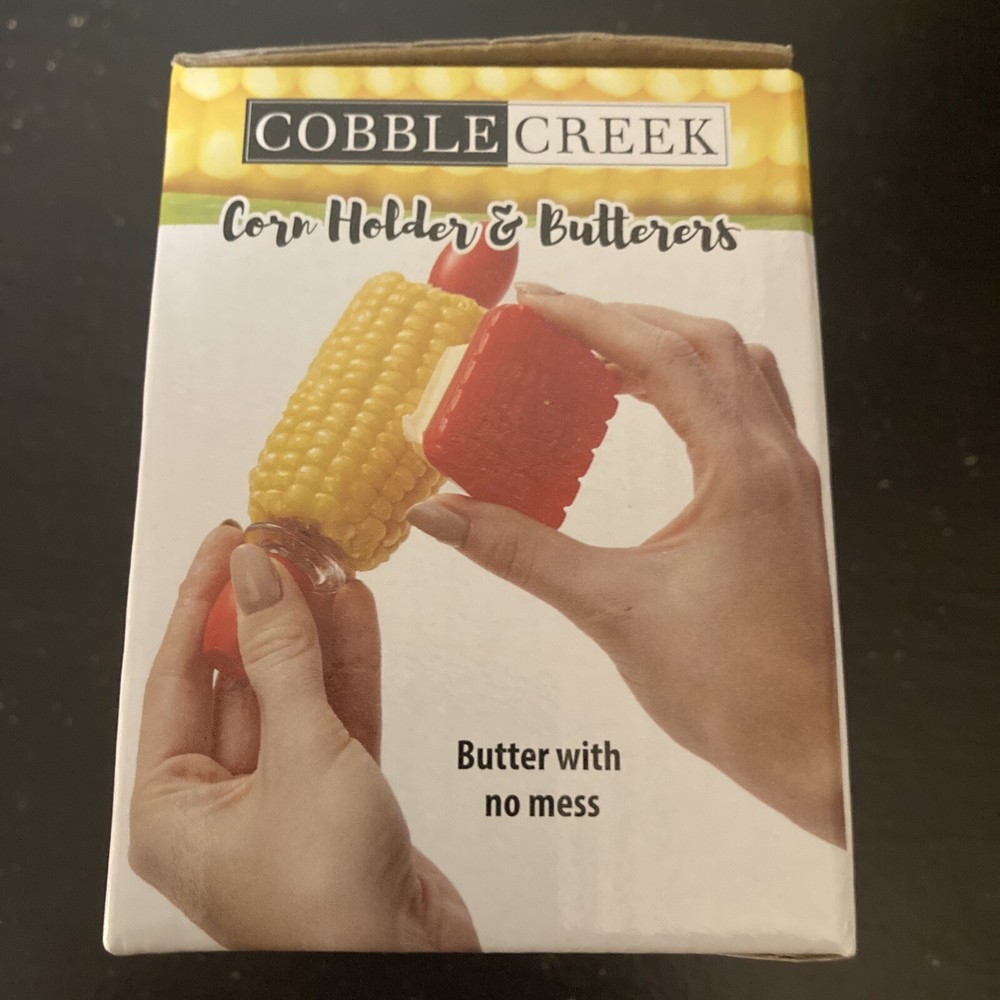 Cobble Creek Corn Holder & Butterers