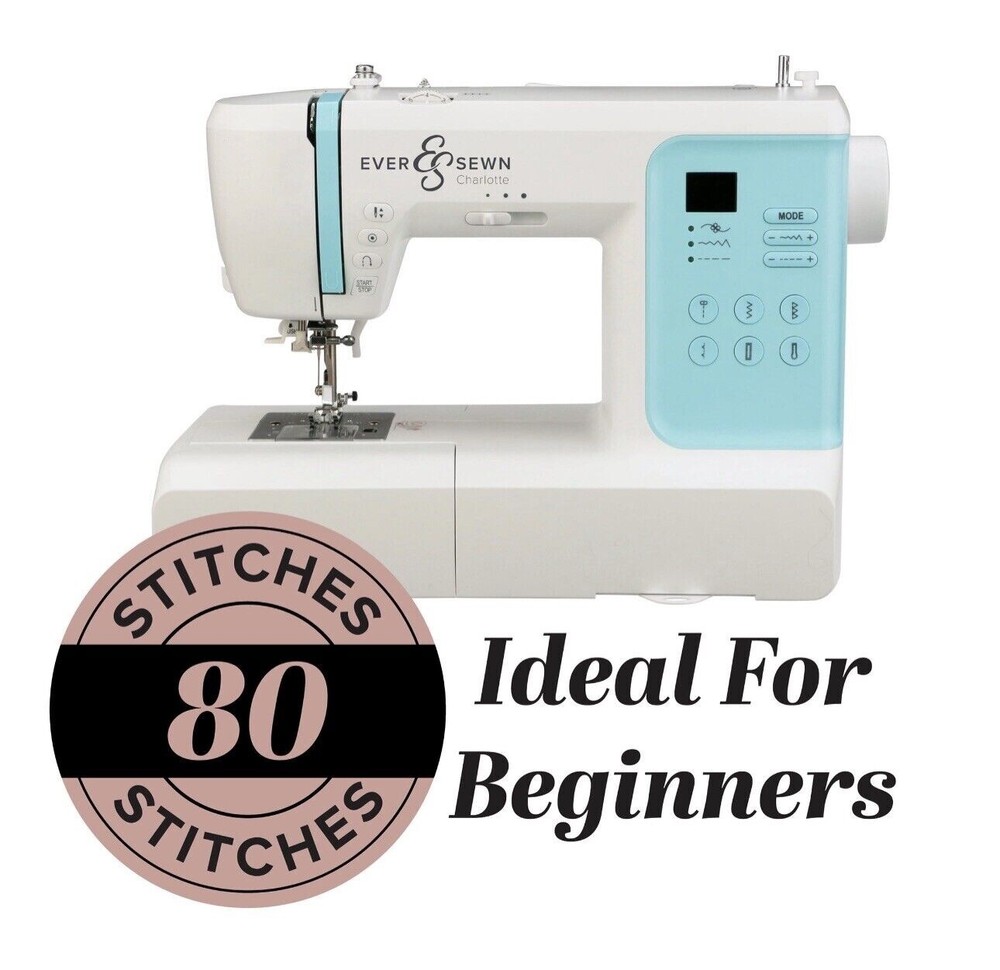 Eversewn Charlotte 80 Stitch Computerized Sewing and Quilting Machine