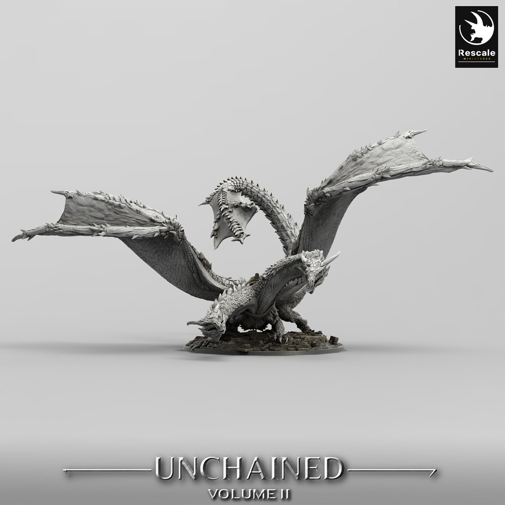 Dragon Bialmuth by Rescale Miniatures | D&D | DnD | Print on Demand