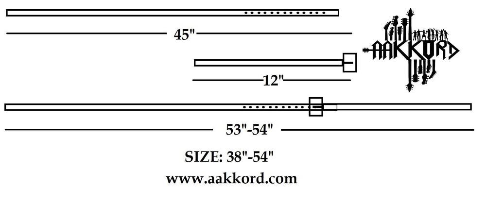 1 1/4" Wide Medium Oval Concho Slimline Buckle Guitar Strap