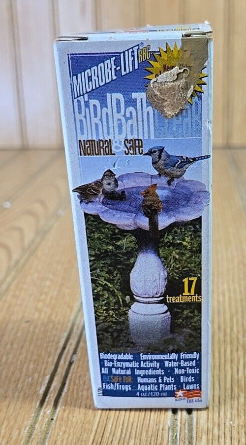 LM Microbe-Lift Birdbath Clear 4 oz
