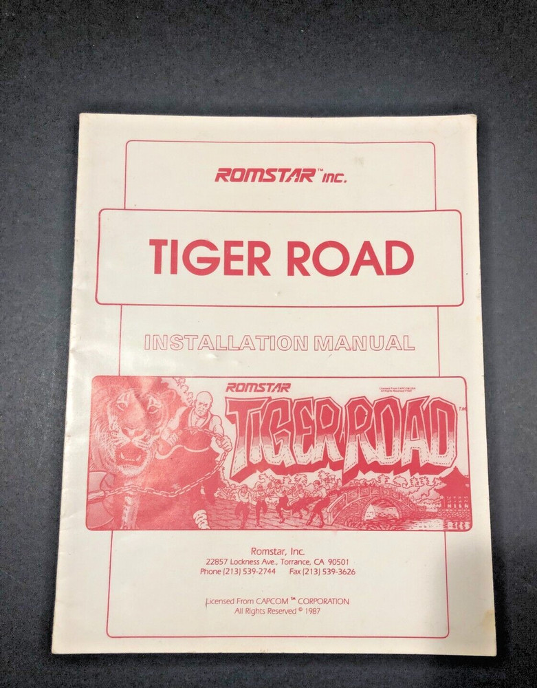 Romstar Tiger Road Installation Manual