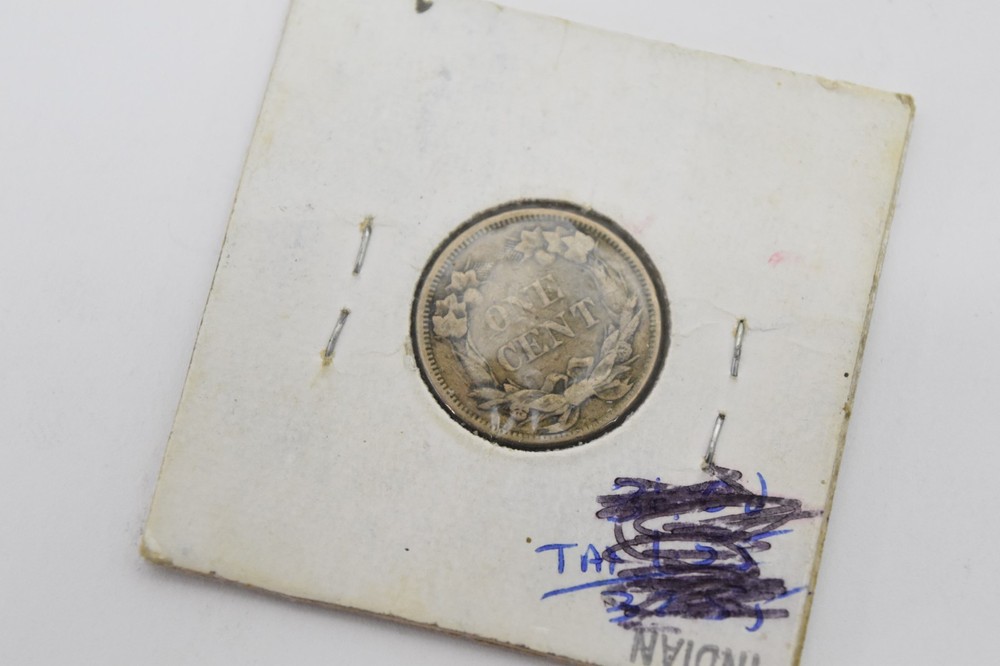 1858 flying eagle cent s/l 14676