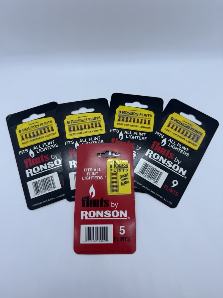 NOS  Ronson Lighter Flints 41 Total