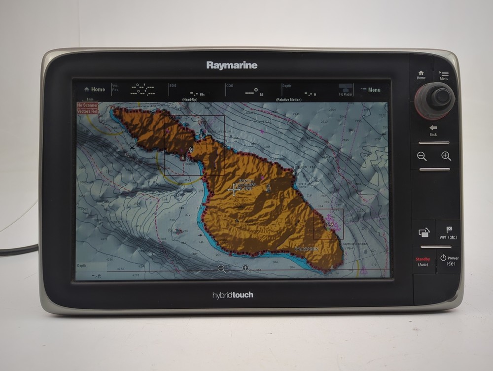 Raymarine e127 E70024 HybridTouch 12" GPS Fishfinder Chartplotter MFD