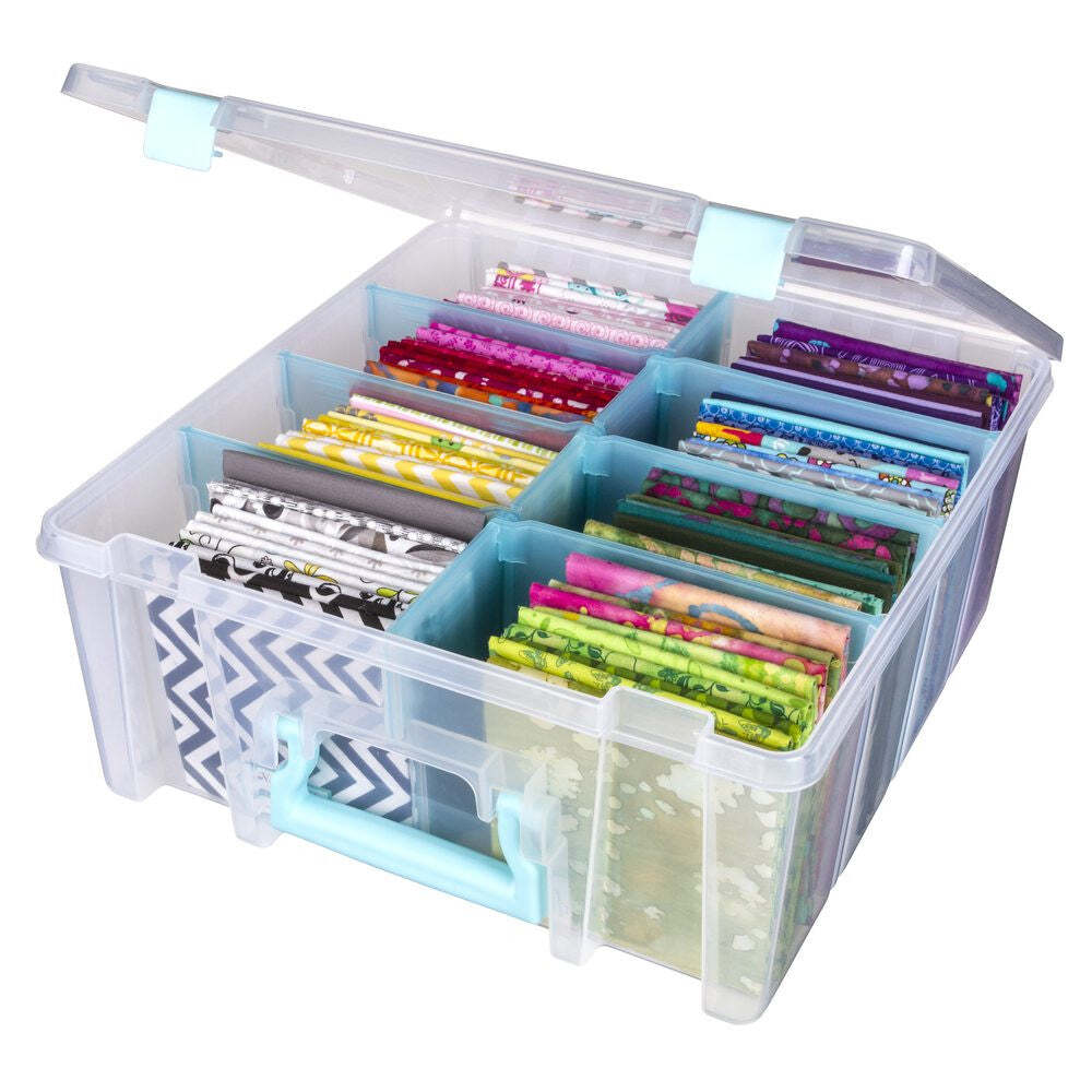 ArtBin Super Satchel Double Deep Tote with Removable Dividers