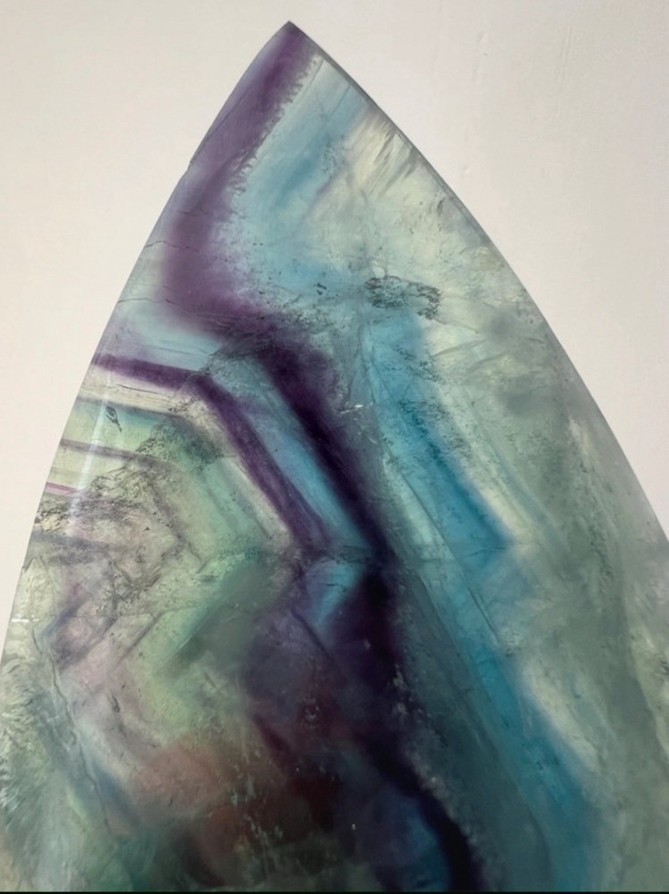 153g Fluorite Polished Teardrop