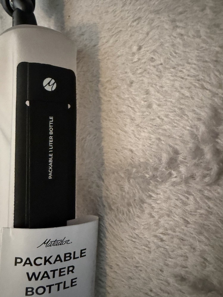 MATADOR Bottle PACKABLE WATER HYDRATION Pack 1 liter