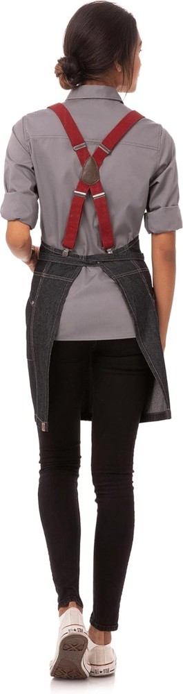 Unisex Berkeley Short Bib Apron