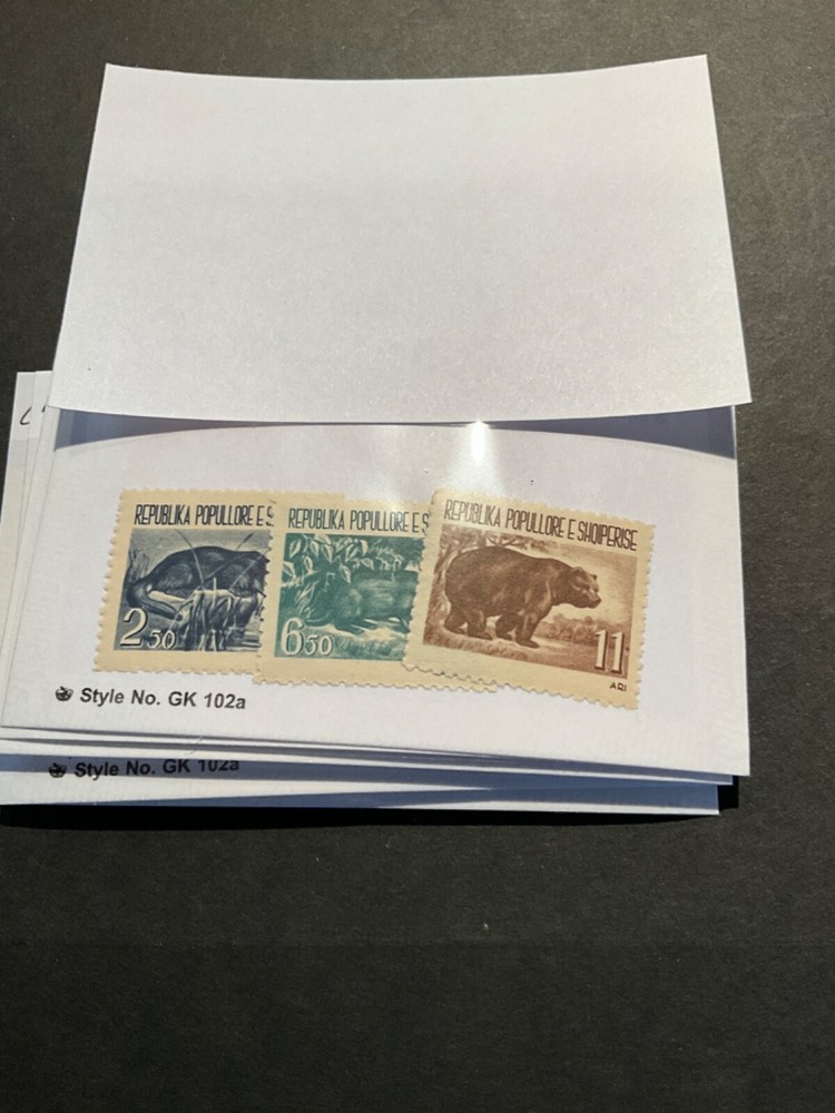 Albania Scott #589-91 never hinged