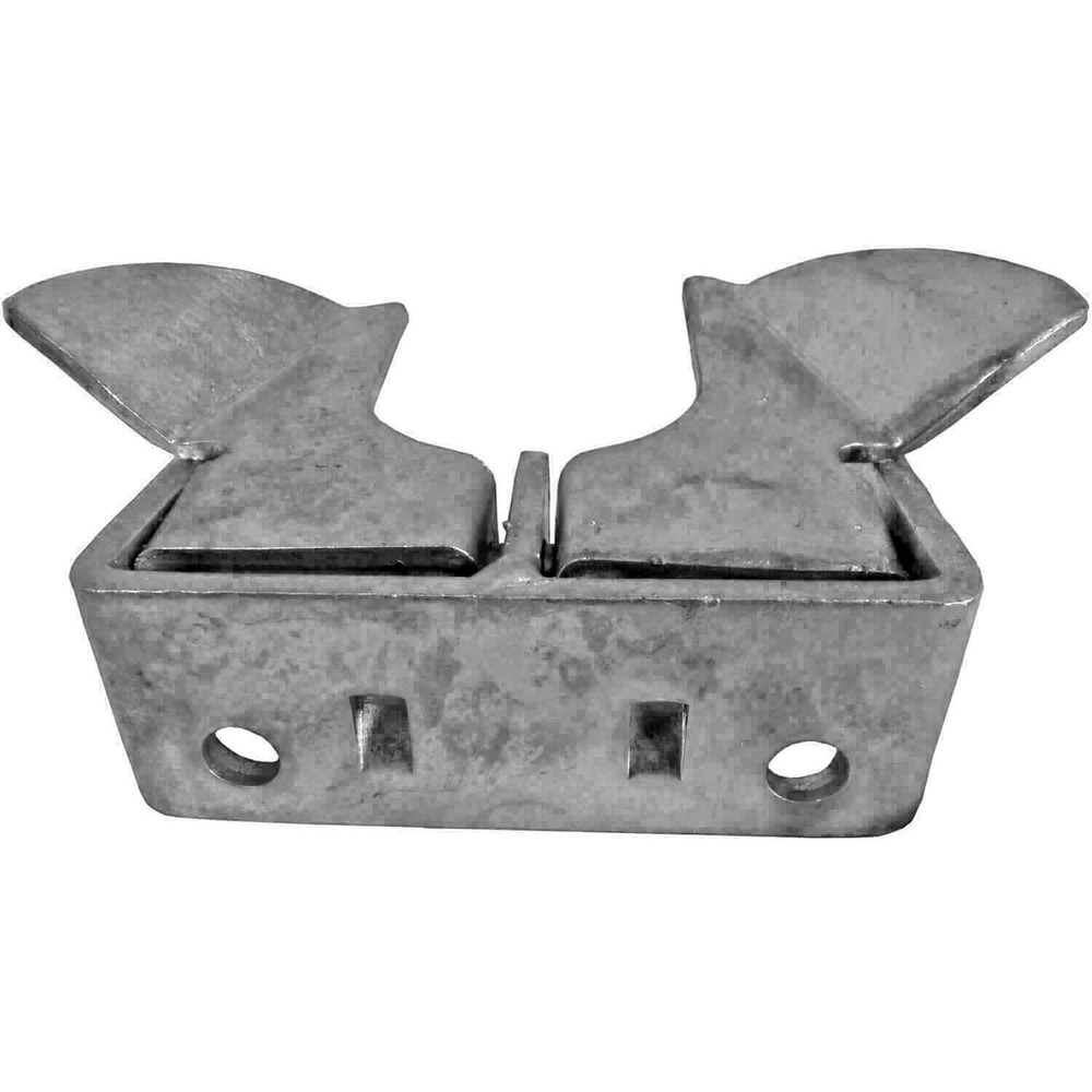 CHAIN LINK WALL MOUNT BUTTERFLY GATE LATCH: Chain Link Gate Frames 1-3/8-1-5/8"