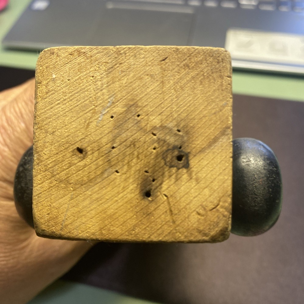 VINTAGE HOLGATE WOOD PULL TOY STATION WAGON