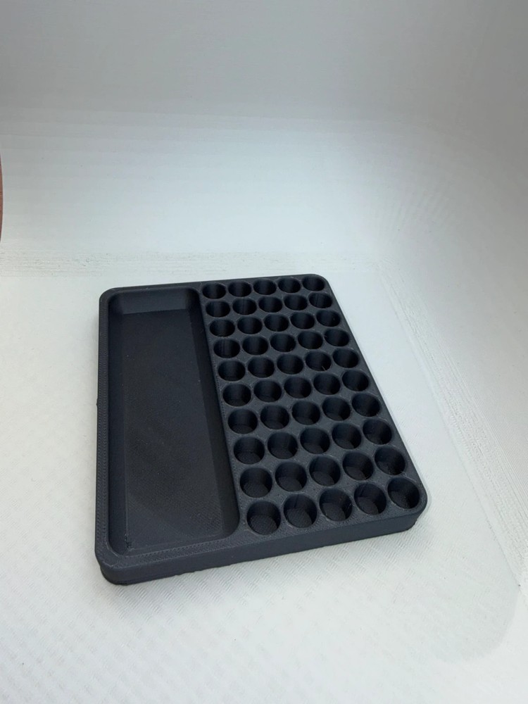 9 mm Ammunition Range/Reloading Tray - 50 Round Capacity (Carbon Fiber)