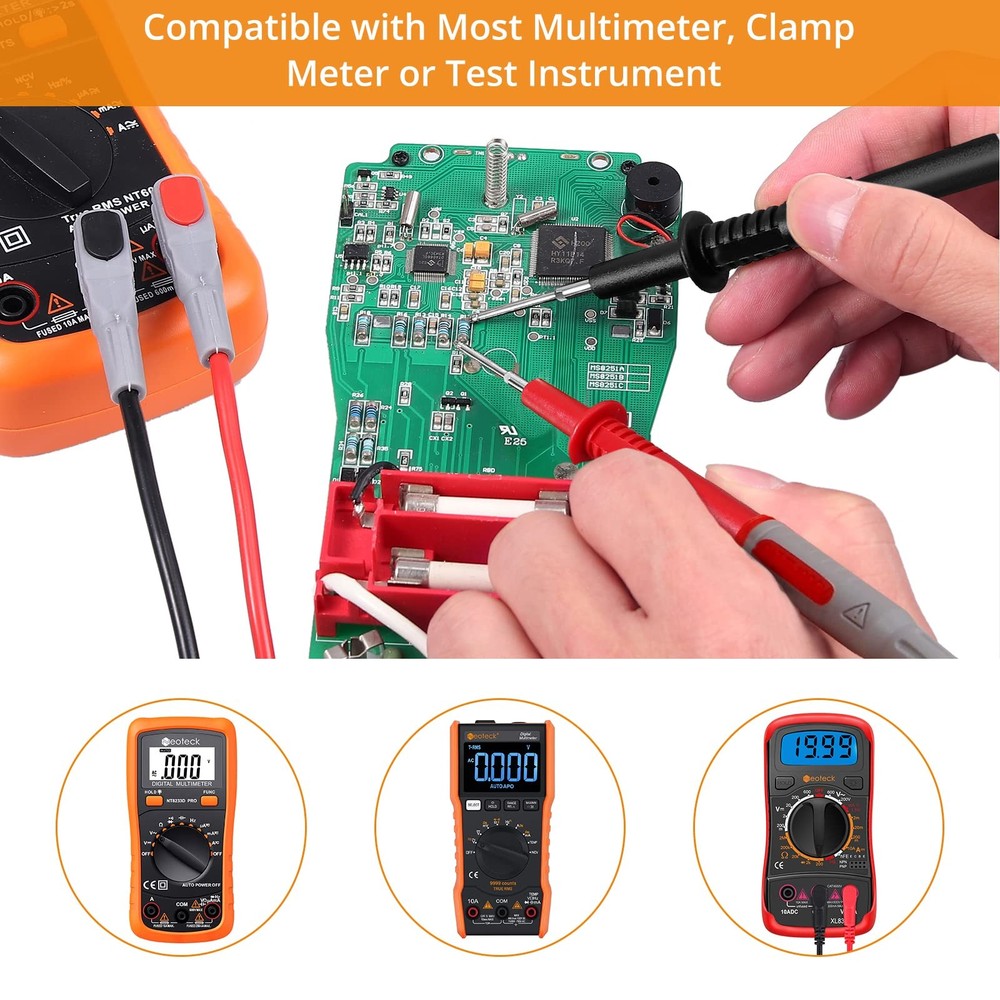 Neoteck Auto Ranging Digital Multimeter+Test Leads