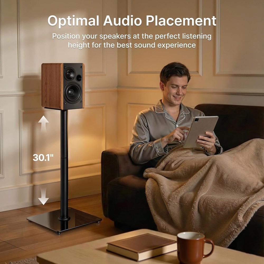 Immersive 30.1" Height Speaker Stands Pair
