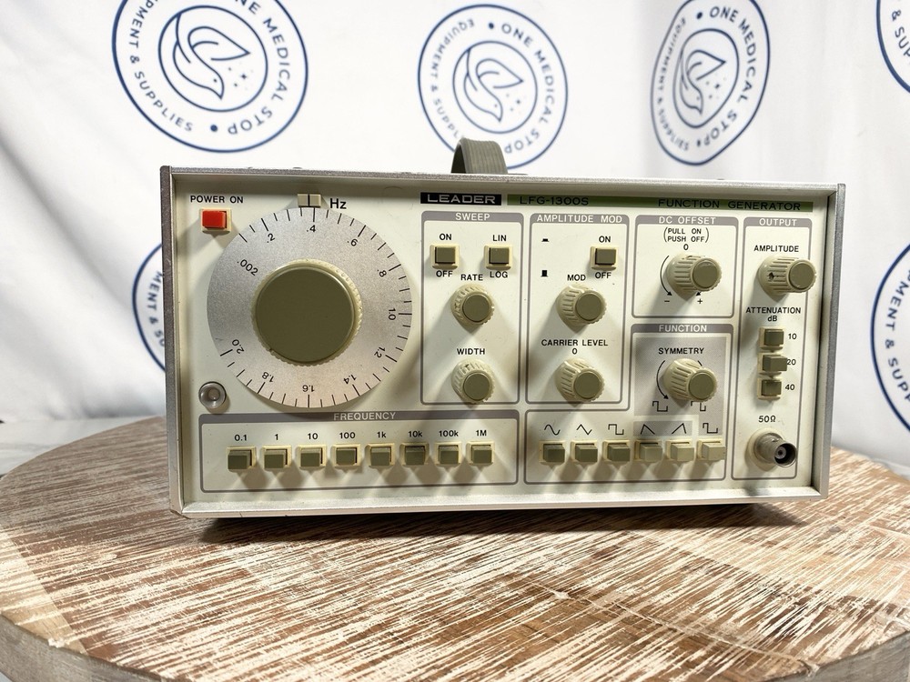 Vintage Leader Function Generator LFG-1300S / Untested (Powers On)