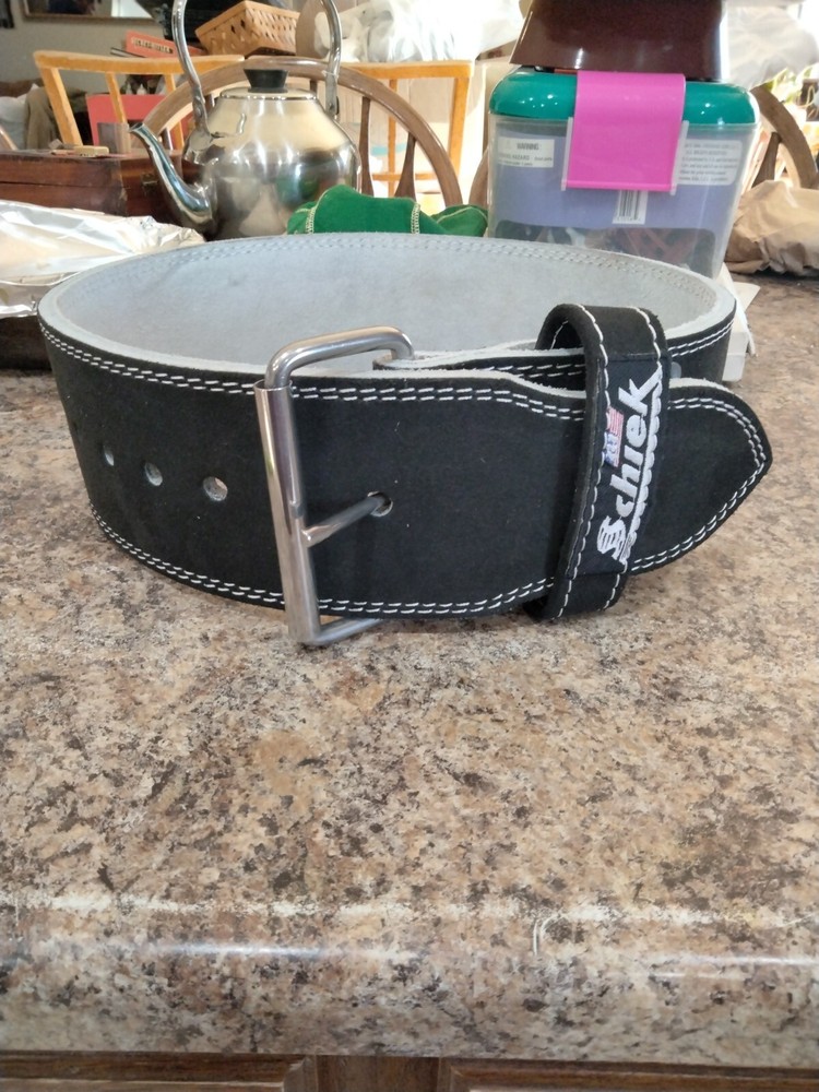 Scheik Single Prong Competition Power Lifting Belt Size M