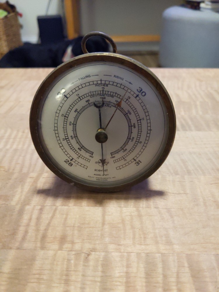 Swift Instruments Scientist Model No. 477 Barometer