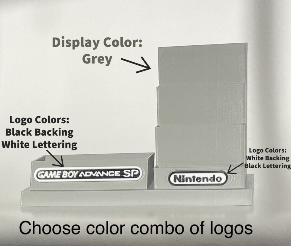 Game Boy Advance SP (Protective Case) & 18 Games - DISPLAY ONLY (Customize)