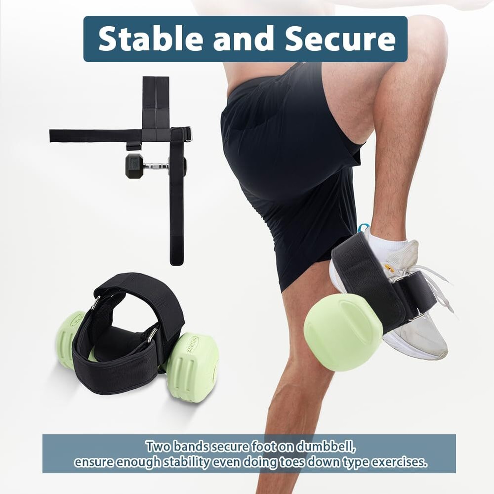 Adjustable Foot Ankle Weight Lifting Ankle Straps for Leg Curls Extensions