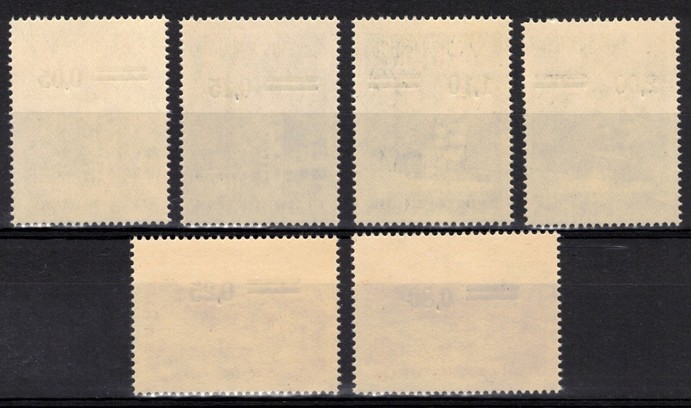 ALBANIA Scott 841-6 Mint NH