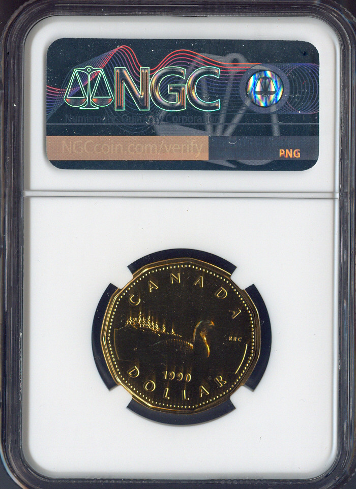 1990 Canada Loon Dollar $1 NGC MS67 UNC SET MAC - Quality