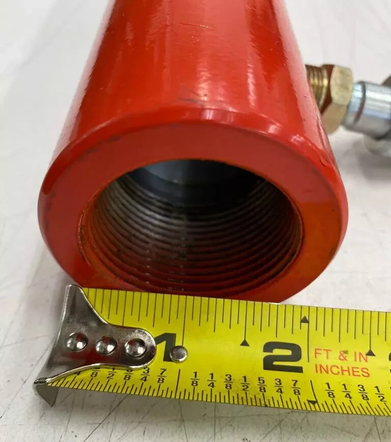 10 TON 6 INCH STROKE HYDRAULIC RAM FRAME MACHINE & PULLING POSTS