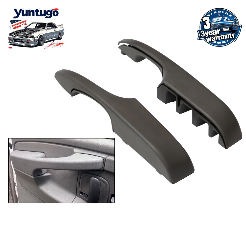 Pair Interior Pull Handle Door Armrest For Chevy Express Van Savana 03-19