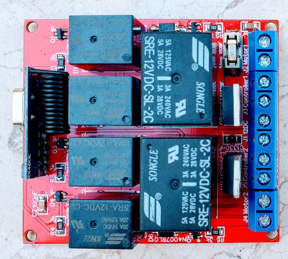 Wireless Remote Control 12VDC 5Amp Dual Axis Solar Panel Sun Tracking Controller