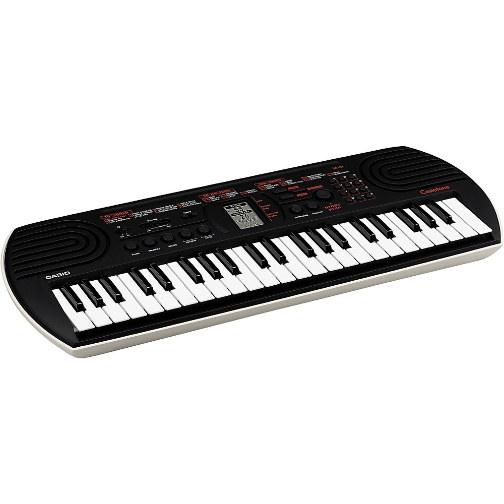 Casio SA-81 44-Key Mini Portable Keyboard Black Refurbished