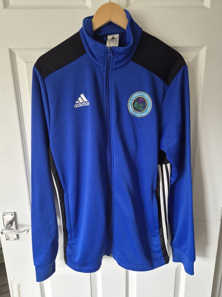 Bathgate Thistle F.C. Training Jacket Mens Large Adidas