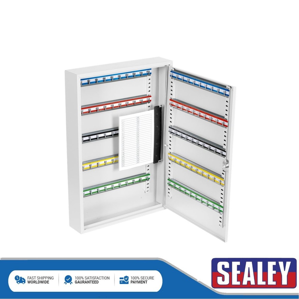 Sealey Key Cabinet 100 Key Capacity SKC100