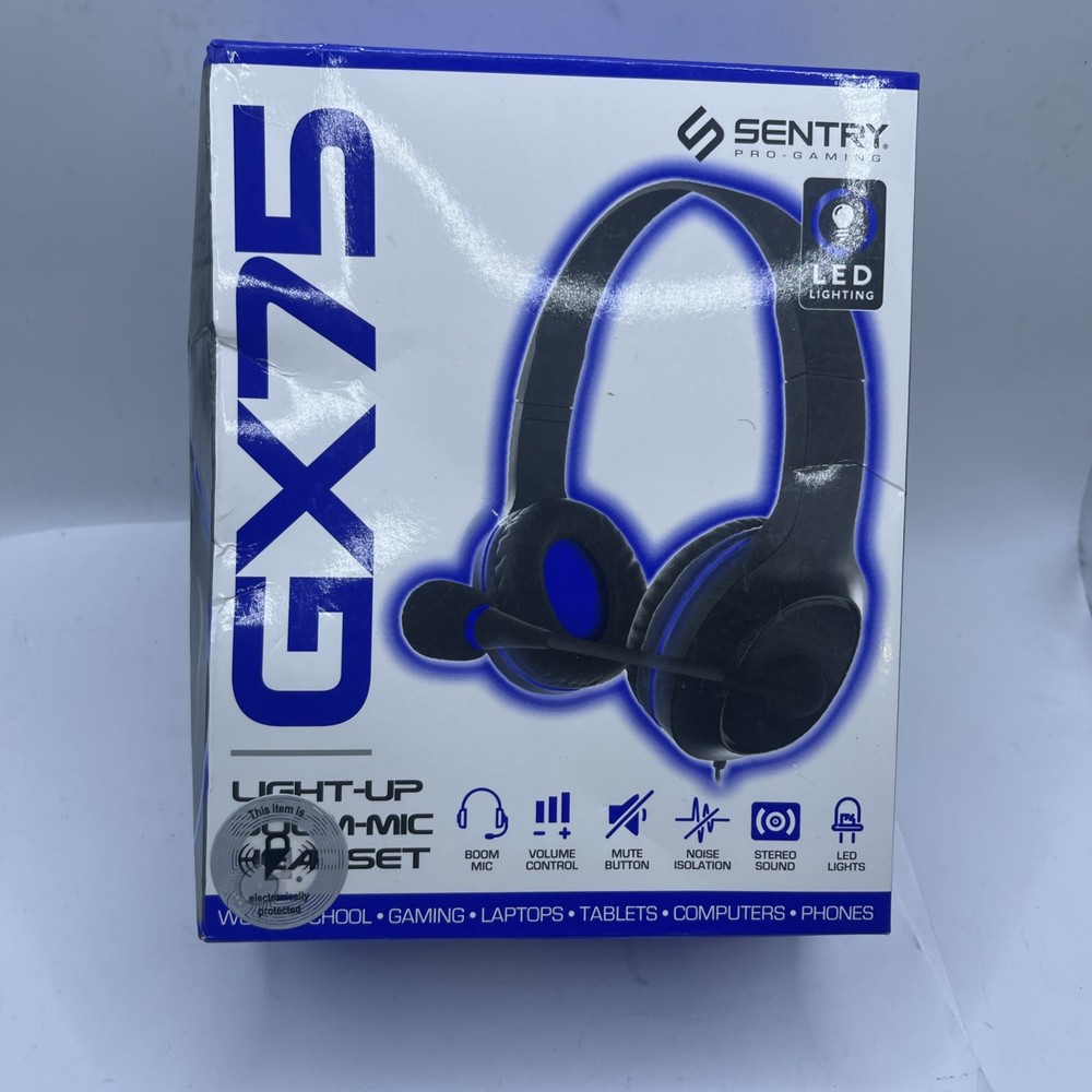 Sentry GX75 Headset New Sealed
