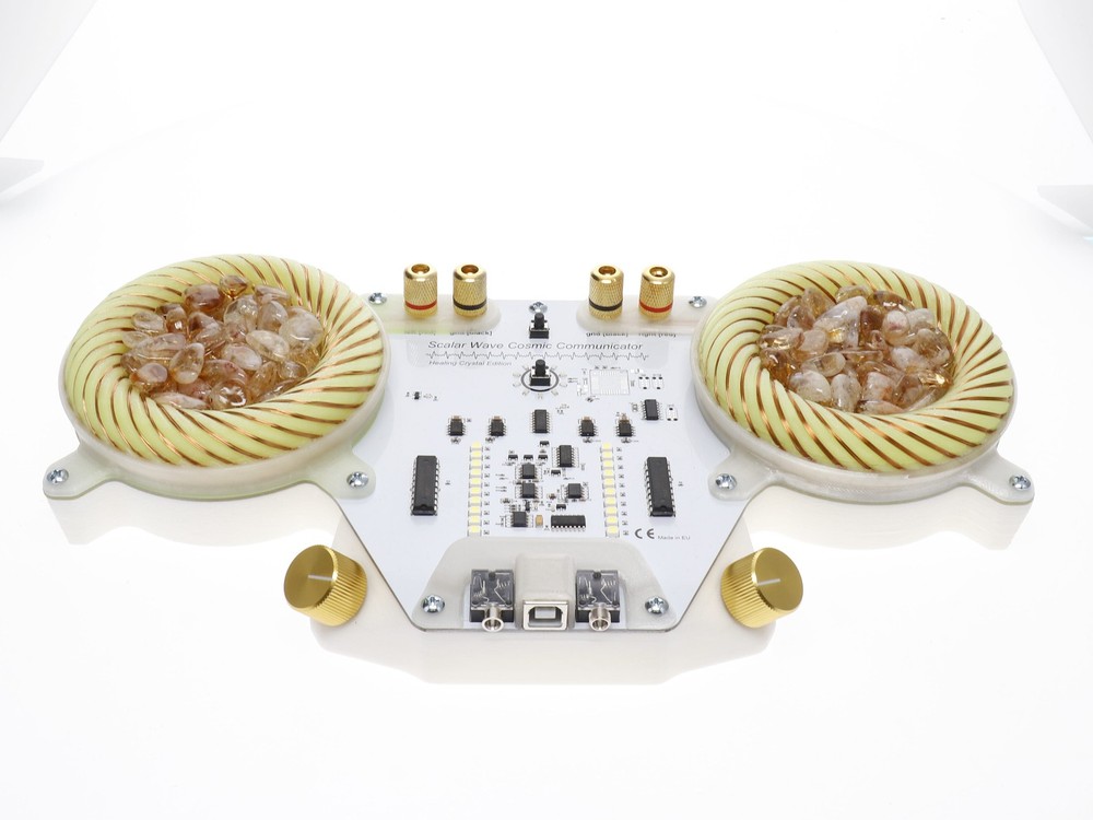 Scalar Wave Cosmic Communicator fire element edition, manifestation machine