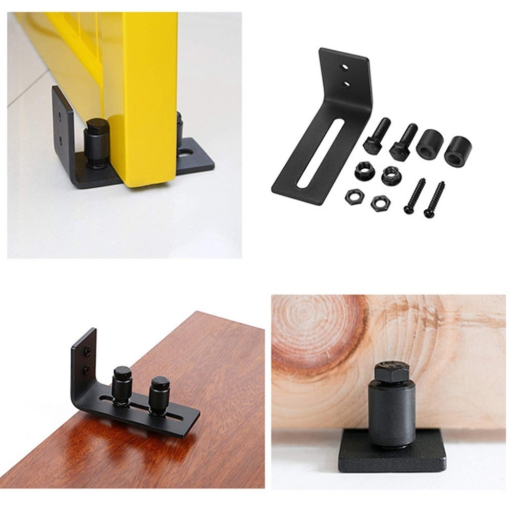 Heavy Duty Adjustable Floor Guide for Barn Doors Enhanced Functionality