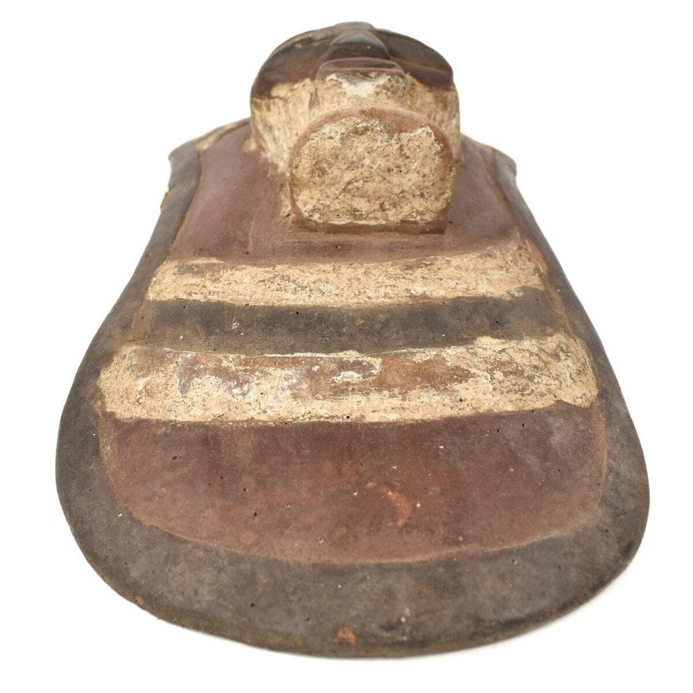 Songye Miniature Shield with Kifwebe Mask Congo