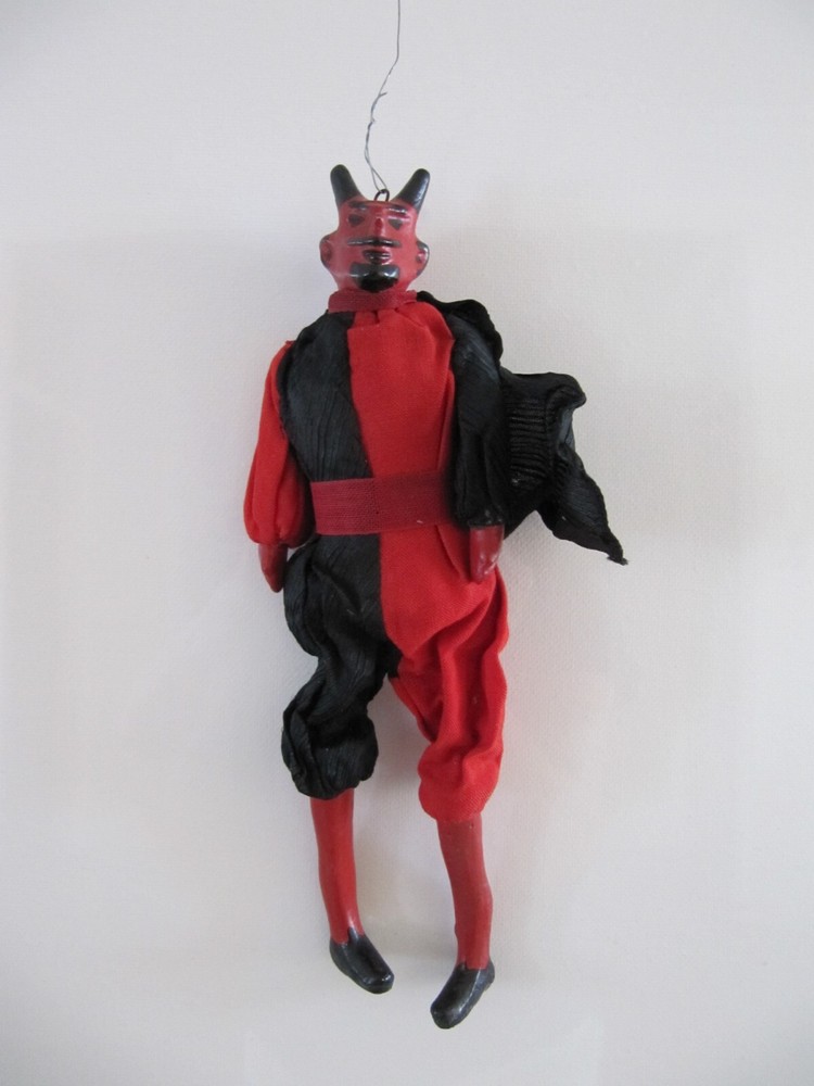 VINTAGE  DEVIL FOLK ART SCULPTURE from Italy