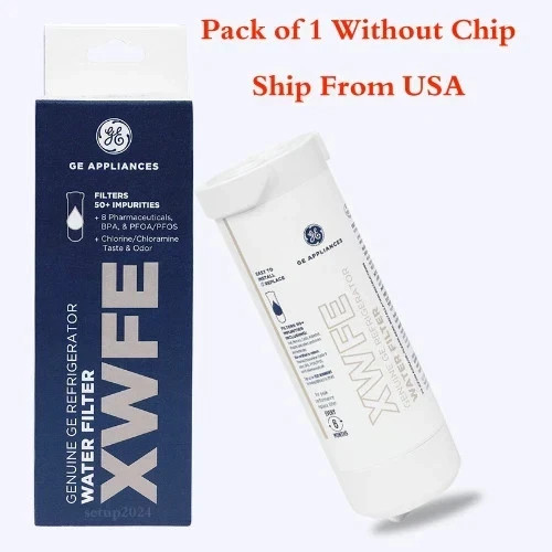 1,2,3 Pack GE XWFE Refrigerator Replacement Water Filter Without Chip